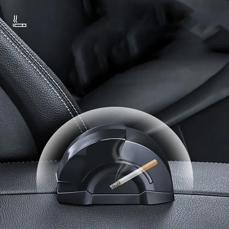 Portable Car Ashtray - Smokeless Design for All Cars | Essygo