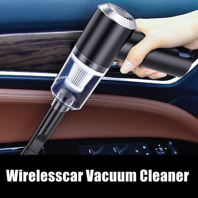 Portable Air Duster Wireless Vacuum Cleaner - Powerful 2-in-1 Cleaning Tool
