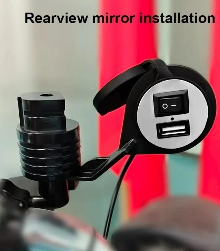 Waterproof Bike Motorcycle USB Charger - Compact & Durable | Essygo