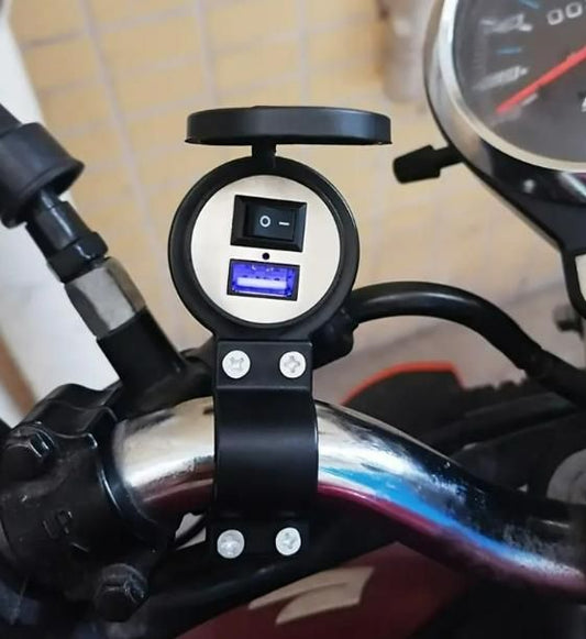 Waterproof Bike Motorcycle USB Charger - Compact & Durable | Essygo