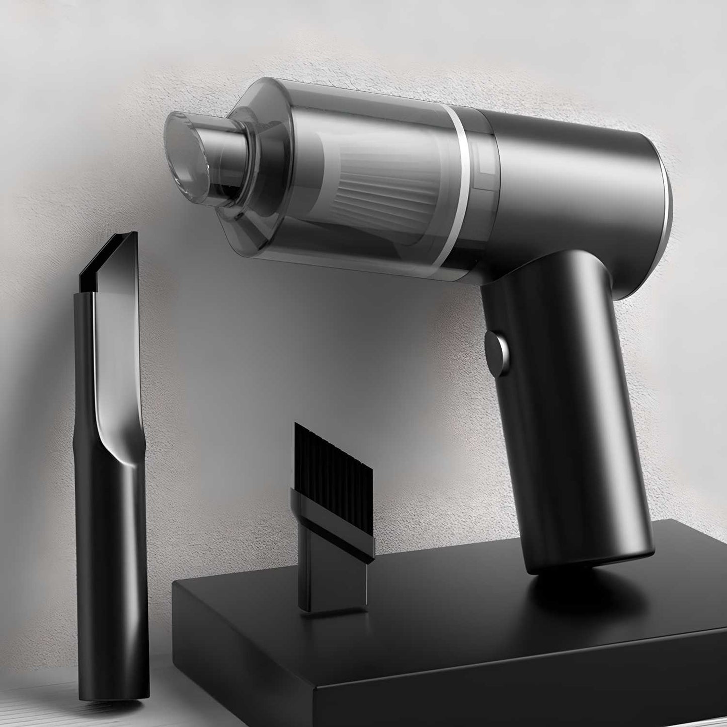 Portable Air Duster Wireless Vacuum Cleaner - Powerful 2-in-1 Cleaning Tool