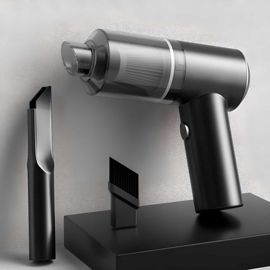 Portable Air Duster Wireless Vacuum Cleaner - Powerful 2-in-1 Cleaning Tool